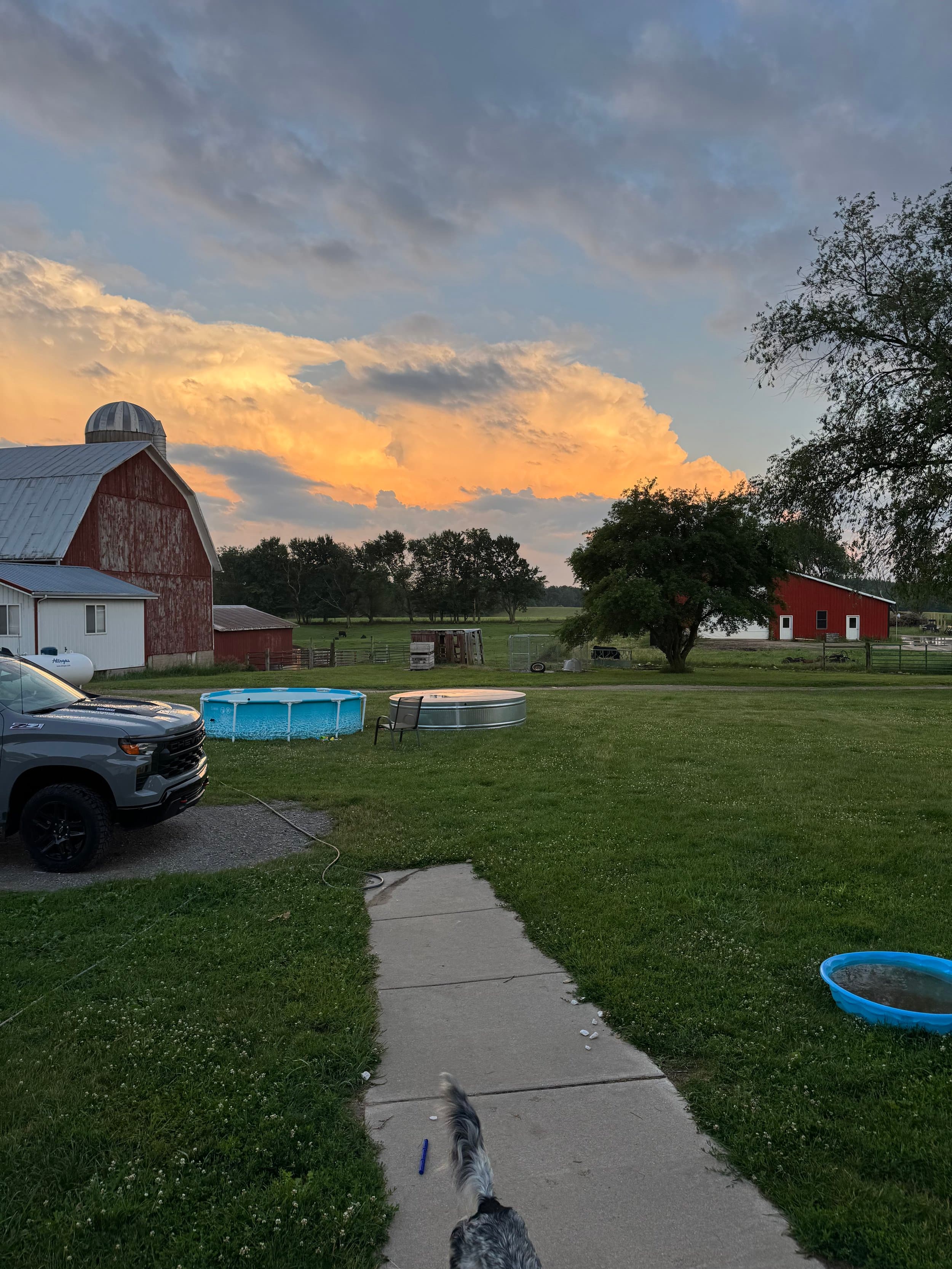 The Peacock Farms property in Morley, Michigan