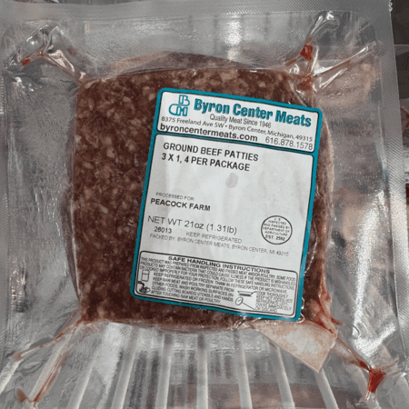 Beef, Patties